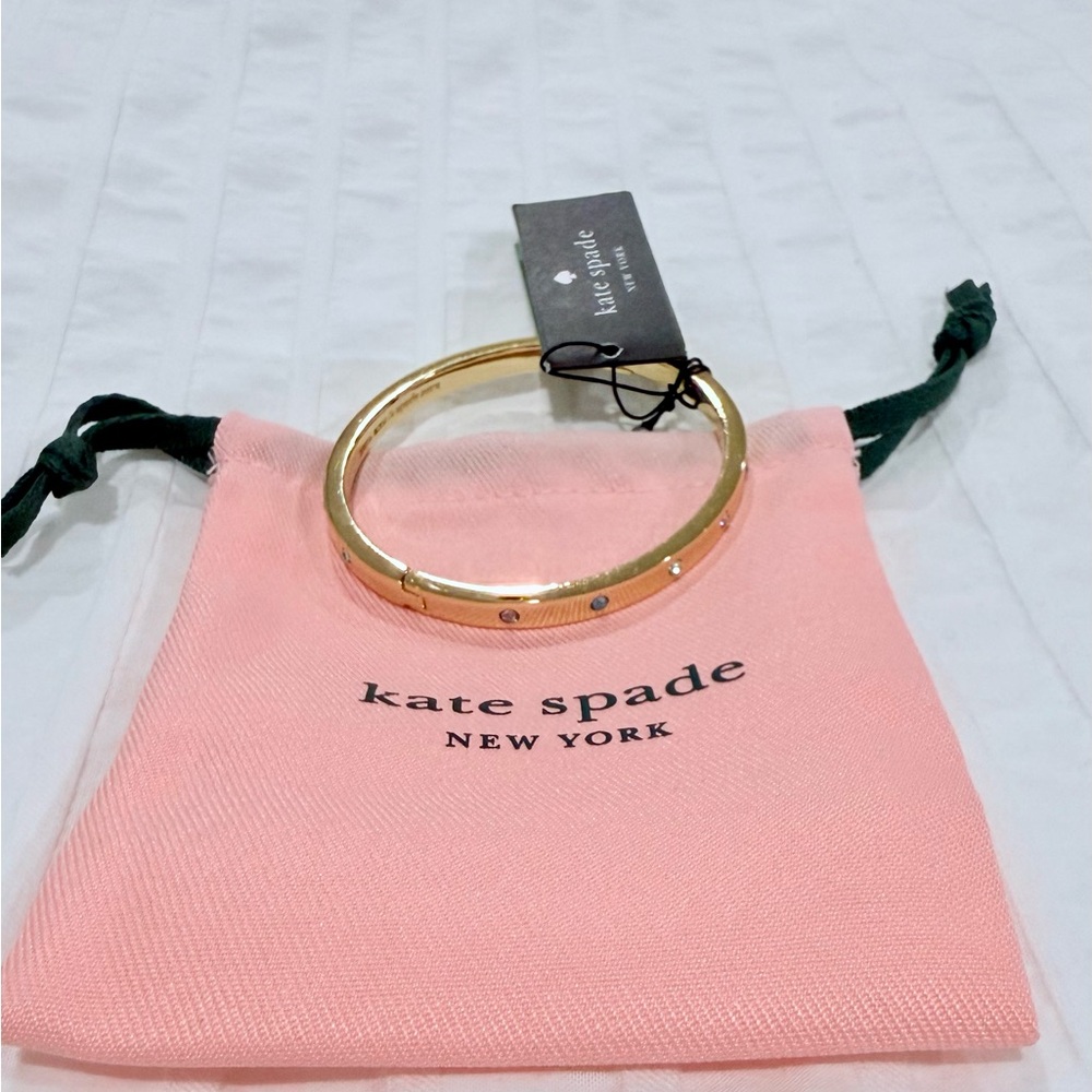 Kate Spade Gold Bracelet with Gem Details - Picture 2 of 2